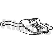 Klarius Box With Tail Pipe Rear fits Ford Focus I 1998-2004 1.8