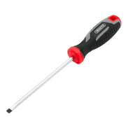 Draper Slotted Parallel Soft Grip Screwdriver, SL5.5 x 125mm - 200/SL - image 1