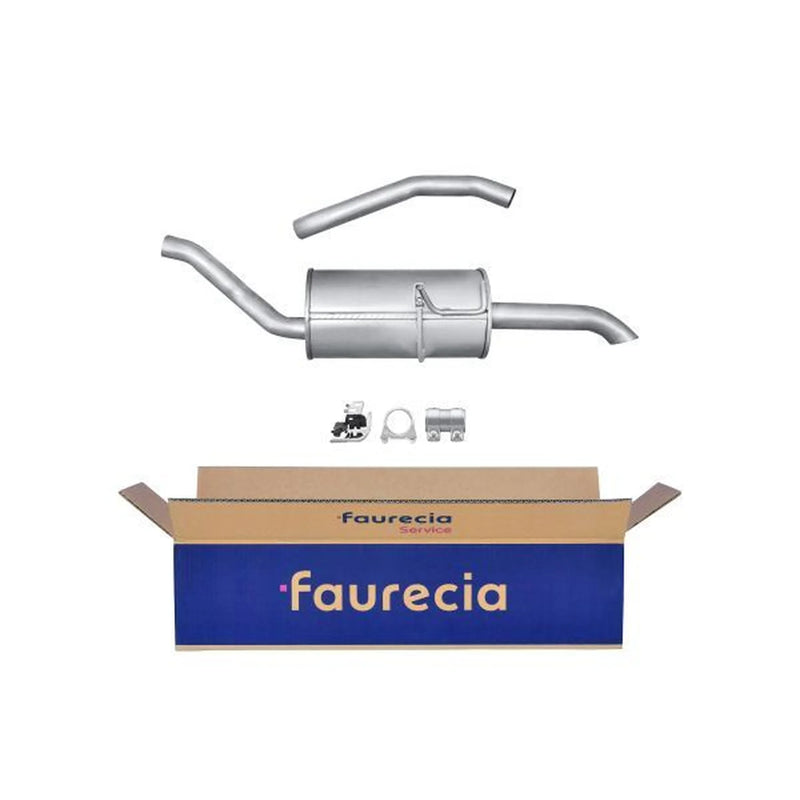Hella End Silencer Rear fits Renault Grand Scénic II 2004-2009 1.6