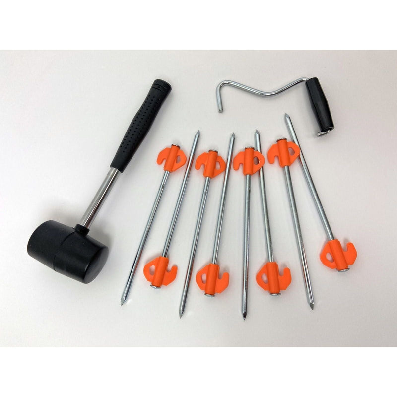 Blue Diamond Hard Ground Promo Peg Kit - Orange Includes Storage Bag Blue Diamond - Dynamic Drive