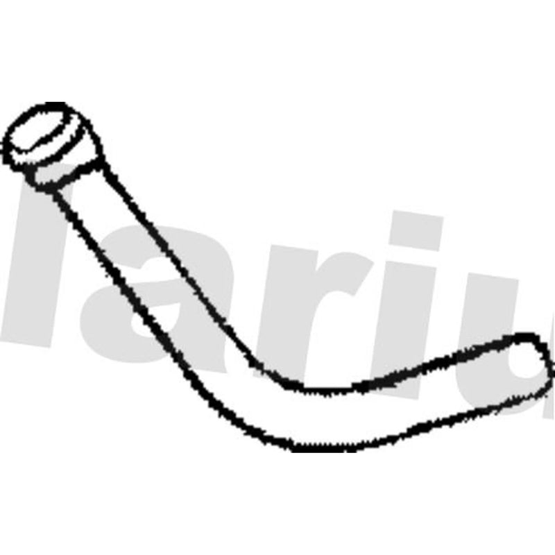 Klarius Exhaust Pipe OD fits Land Rover 110/127 1983-1990 3.5