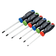 Draper Soft Grip Screwdriver Set (6 Piece) - 200/S3 - image 1