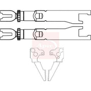 Apec Brake Slack Adjuster Teeth fits Hyundai Getz 2002-2010 1.1 1.3 1.4 1.5 1.6