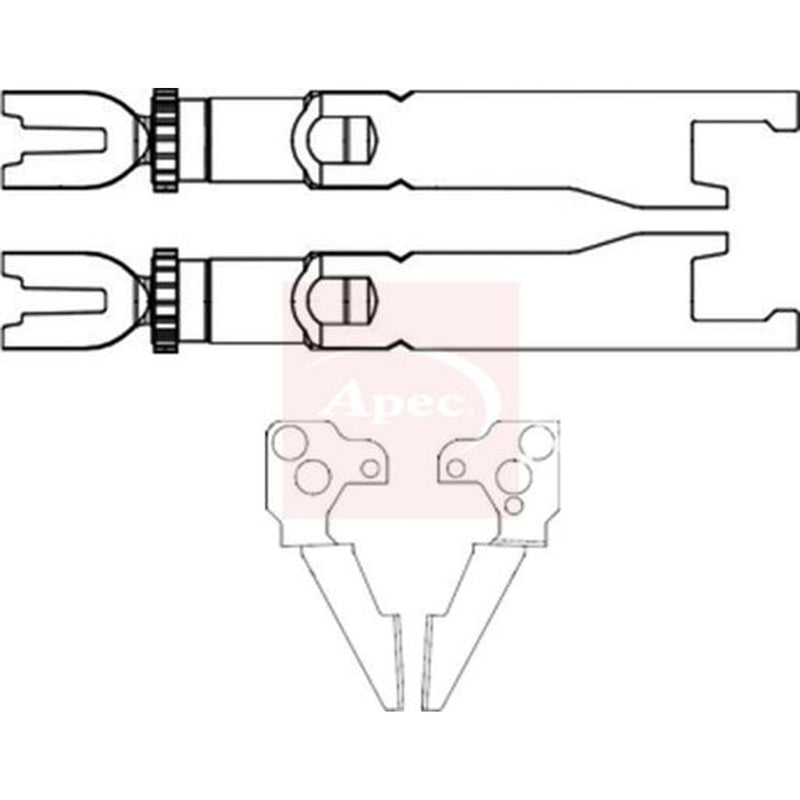Apec Brake Slack Adjuster Teeth fits Hyundai Getz 2002-2010 1.1 1.3 1.4 1.5 1.6