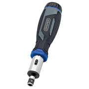 Draper Soft Grip Ratchet Screwdriver and Bit Set, 1/4" (13 Piece) - 200/S9 - image 1