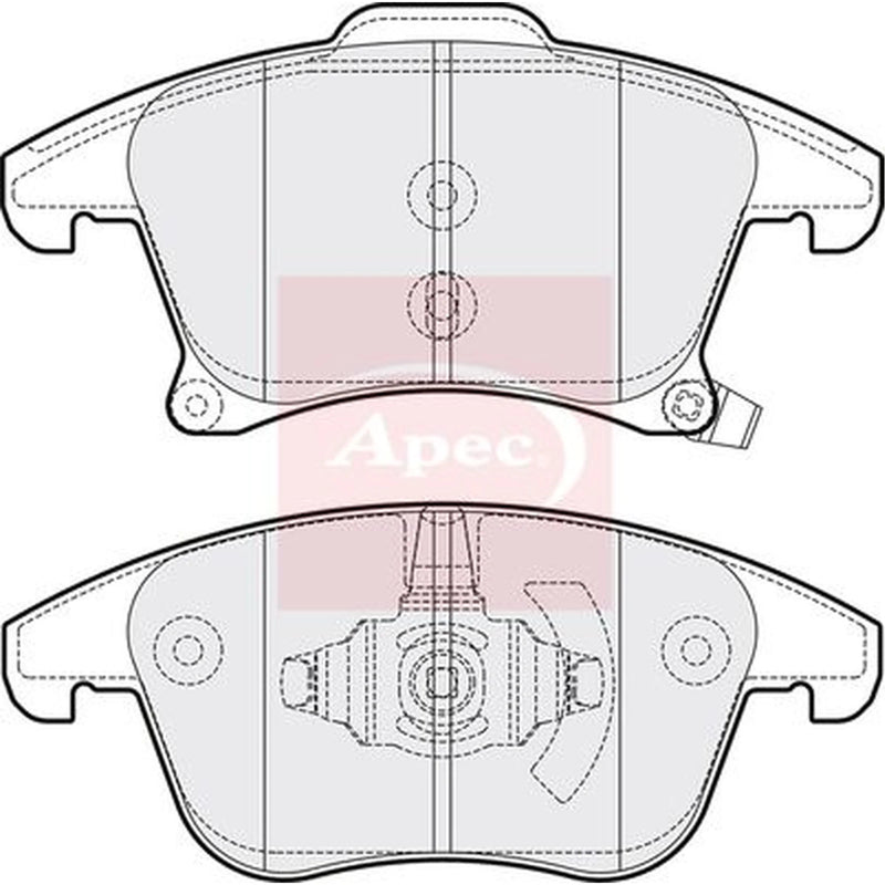Apec Front Brake Pad Set PAD2070