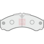 Apec Rear Brake Pad Set fits Iveco Daily IV 2006-2011