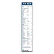Bosch Aerotwin Wiper Blade 330mm — AM33H fits Abarth 600E 2024 on