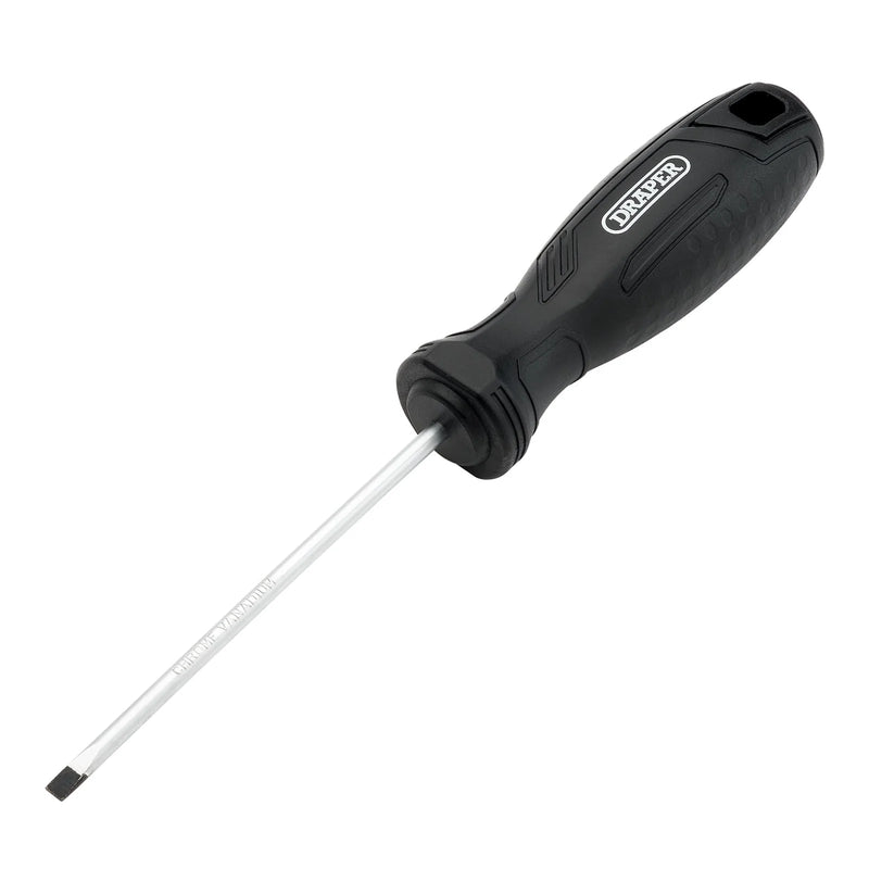 Draper Slotted Parallel Hard Grip Screwdriver, 4 x 100mm - 220/SL - image 1