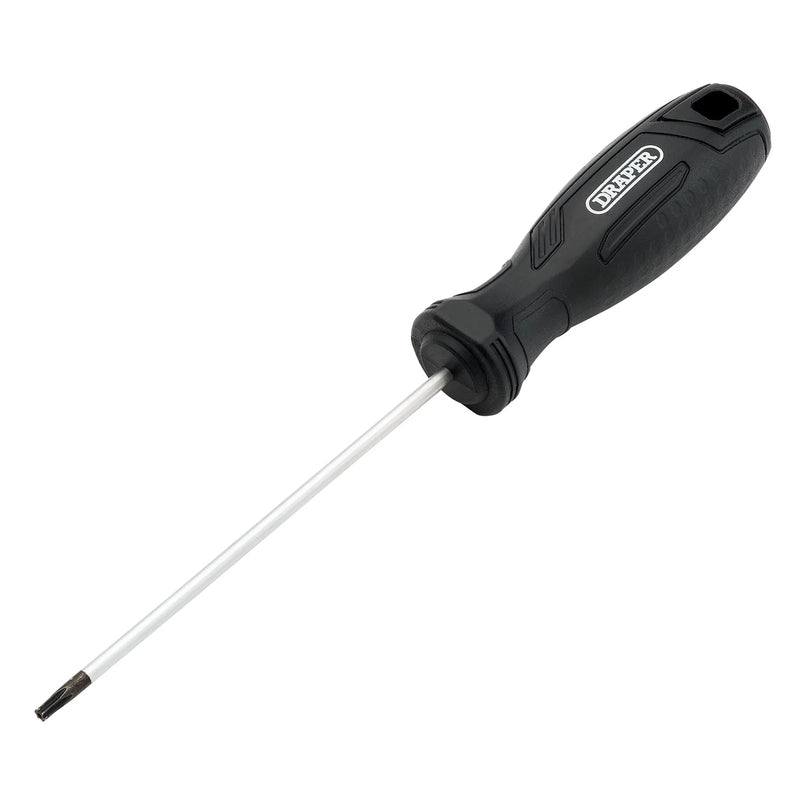 Draper TX-STAR® Tamperproof Hard Grip Screwdriver, T10H x 100mm - 220/TH - image 1