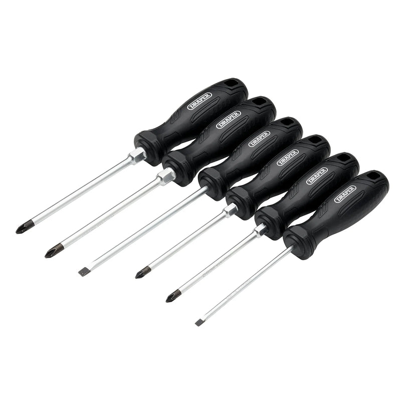 Draper Hard Grip Screwdriver Set (6 Piece) - 220/S2 - image 1