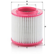MANN-FILTER Engine Air Filter fits Audi A8 D3 2003-2010 6.0