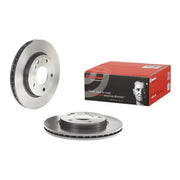 Brembo 2 x Internally Vented Brake Discs fits Mercedes-Benz A-Class 1997-2004