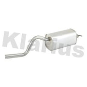 Klarius Box With Tail Pipe Rear fits Renault Twingo II 2007-2014 1.2