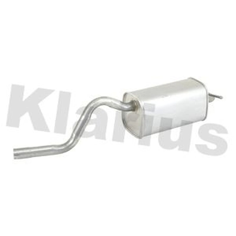 Klarius Box With Tail Pipe Rear fits Renault Twingo II 2007-2014 1.2