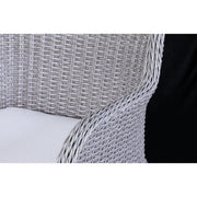 Dellonda Buxton Rattan Wicker Outdoor Chairs Set 2pc DG76 Dellonda - Dynamic Drive