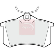 Apec Rear Brake Pad Set PAD533
