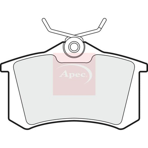 Apec Rear Brake Pad Set PAD533