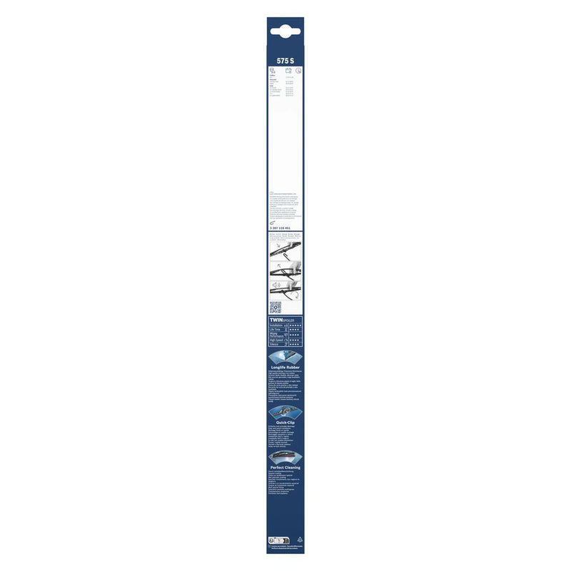 Bosch Twin Spoiler Wiper Blade Set 575mm + 575mm — 575S fits Cadillac Bls