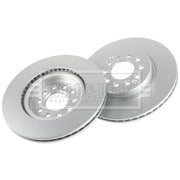 Borg & Beck 2 x Vented Front Brake Discs BBD5603