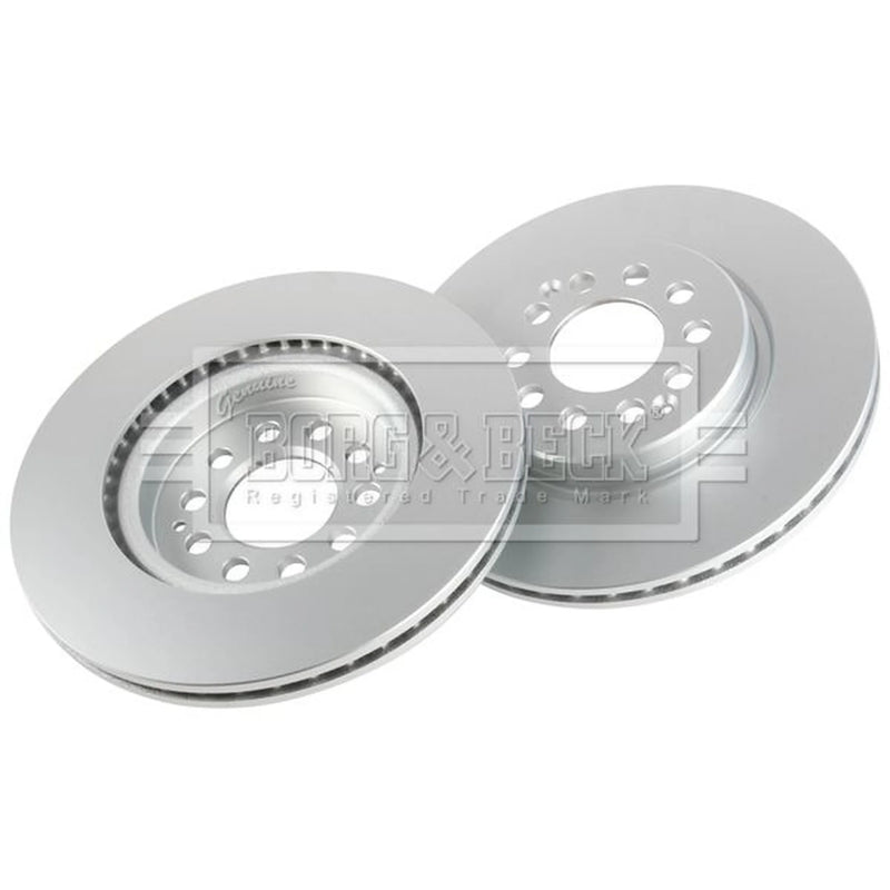 Borg & Beck 2 x Vented Front Brake Discs BBD5603