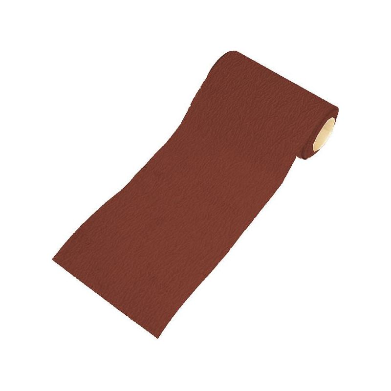 Faithfull Aluminium Oxide Sanding Paper Roll Red Heavy-Duty 115mm x 50m 60G Faithfull - Dynamic Drive