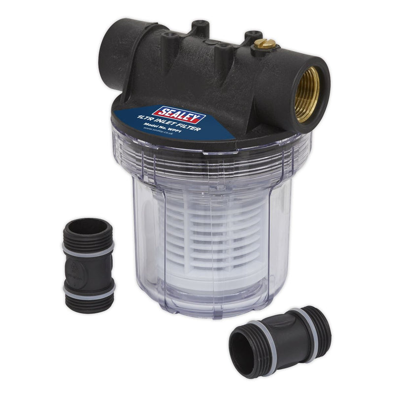 Sealey Inlet Filter for Surface Mounting Pumps 1L WPF1 Sealey - Dynamic Drive
