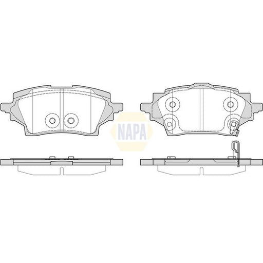 NAPA Rear Brake Pad Set NBP1685