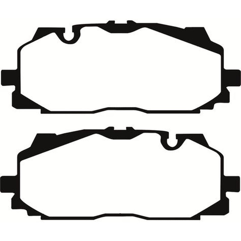 Abtex Front Brake Pad Set fits Audi A3 2021-2022