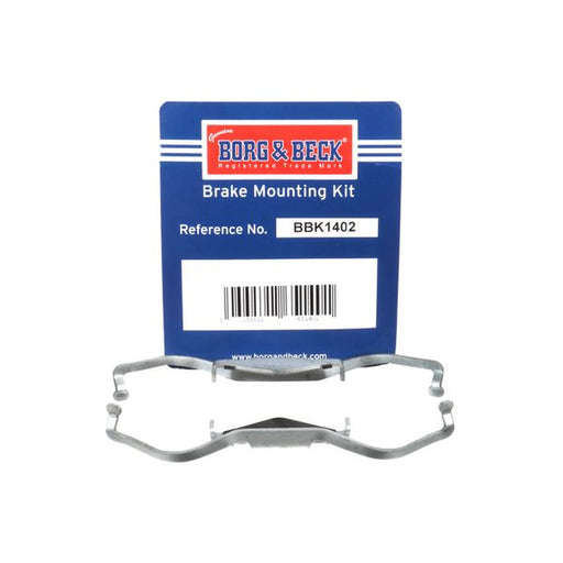 Borg & Beck Brake Pad Accessory Fitting Kit Front BBK1402