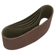 Sealey 76 x 457mm Sanding Belt 240Grit - Pack of 5 SB240457 Sealey - Dynamic Drive