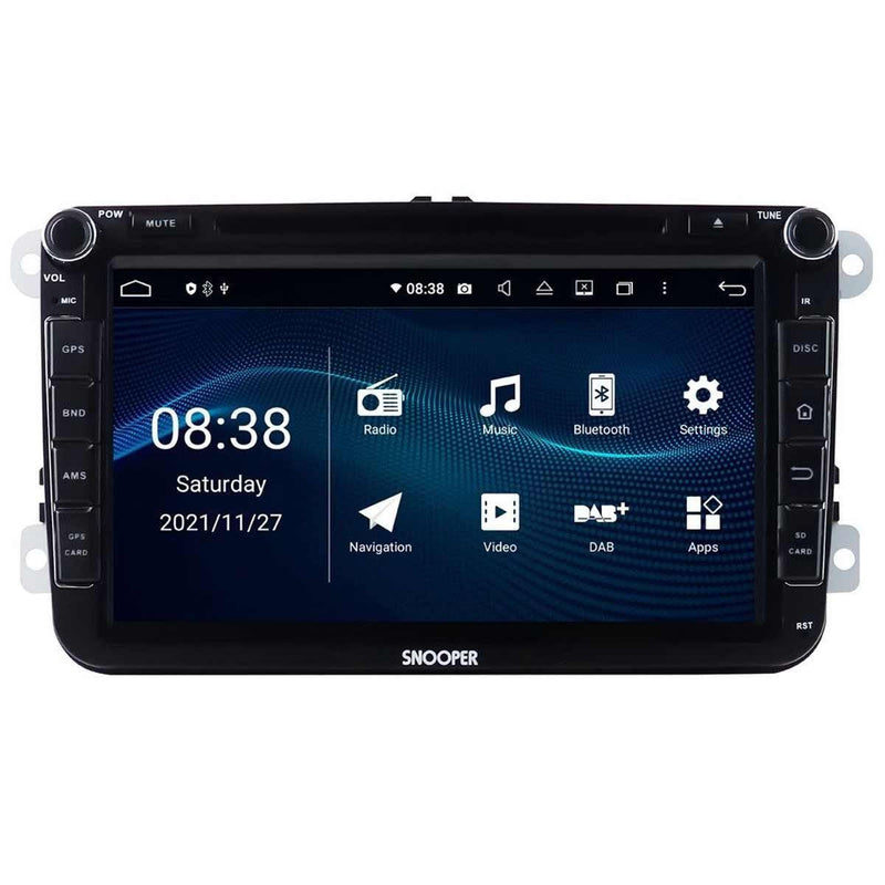 Snooper SMH 580VW 8" Multimedia Player with Advanced Smartphone Control for VW Snooper - Dynamic Drive