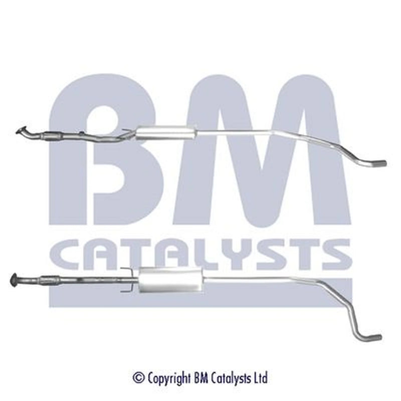 BM Catalysts Exhaust Pipe OD fits Opel Corsa D 2006-2014 1.0