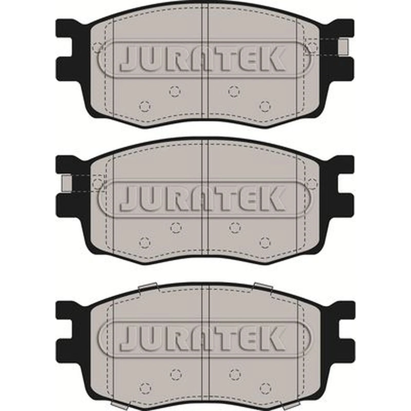 Juratek Front Brake Pad Set fits Hyundai Accent III 2005-2010 1.4 1.5 1.6