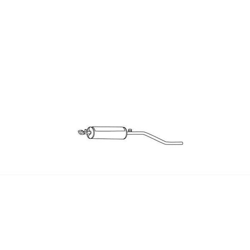 Hella End Silencer Rear 8LD 366 033-041