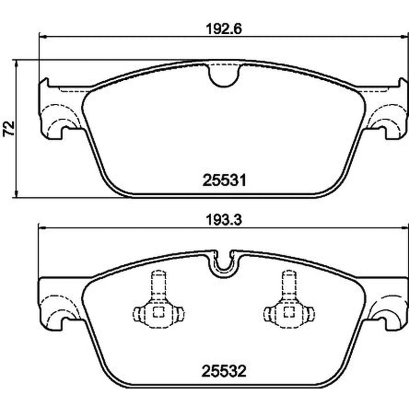 Mintex Brake Pad Set