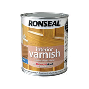 Ronseal Interior Varnish Quick Dry Satin French Oak 750ml Ronseal - Dynamic Drive