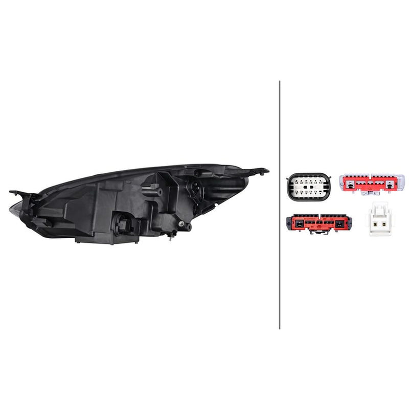 Hella Headlight Headlamp LED Left 1LX 354 857-191