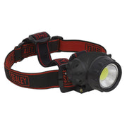 Sealey Head Torch 3W COB LED HT101 Sealey - Dynamic Drive