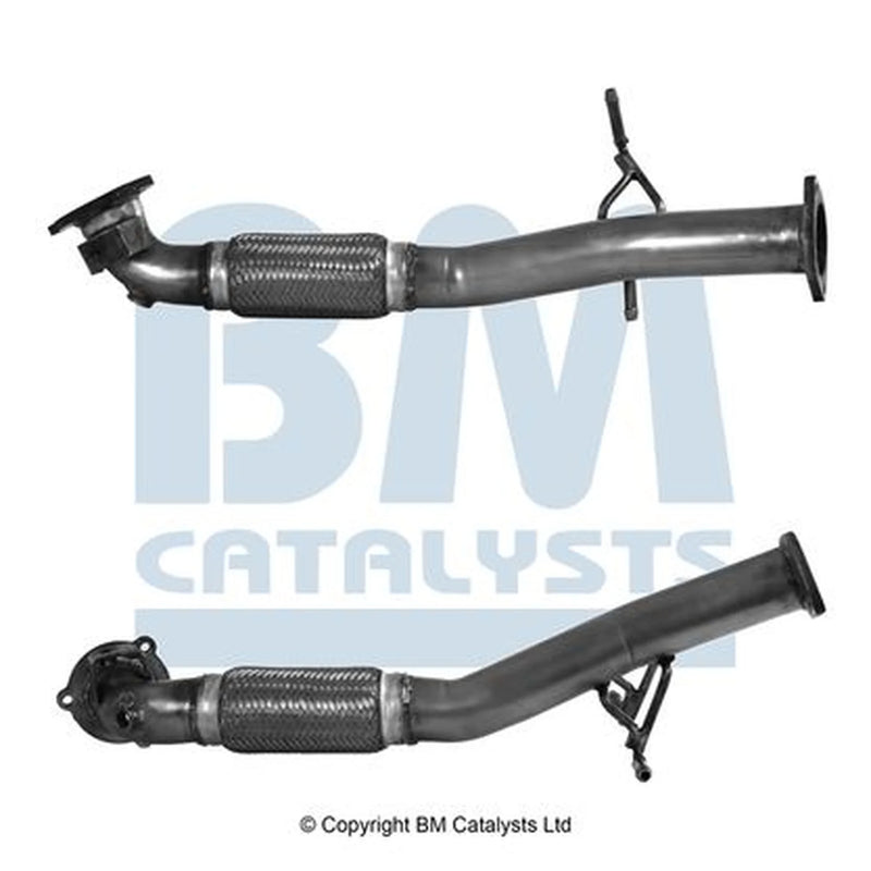 BM Catalysts Exhaust Pipe OD fits Ford Focus II 2005-2012 2.5