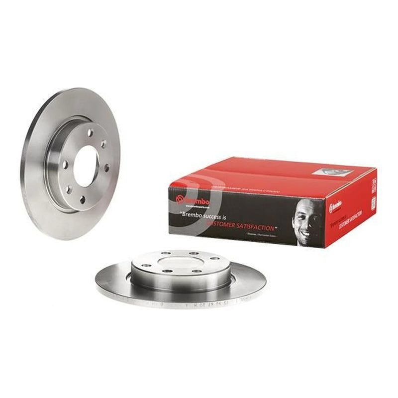 Brembo Front & Rear Brake Discs & Pads fits Peugeot 206 Sw 2002-2007 1.1