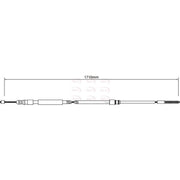 Apec Handbrake Cable Right Rear CAB1023