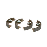 Bosch Brake Shoe Set Axle Kit fits Fiat 500 1960-1976 0.5 0.6