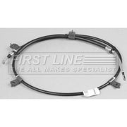 First Line Handbrake Cable Left Rear fits Daewoo Lanos 1997 on 1.3 1.5 1.6
