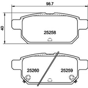Mintex Rear Brake Solid Discs & Pads fits Suzuki Swift III 2010-2017 1.3