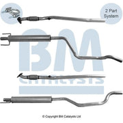 BM Catalysts Exhaust Pipe OD BM51020