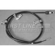 First Line Handbrake Cable Left Rear fits Hyundai Santa Fé II 2006-2012