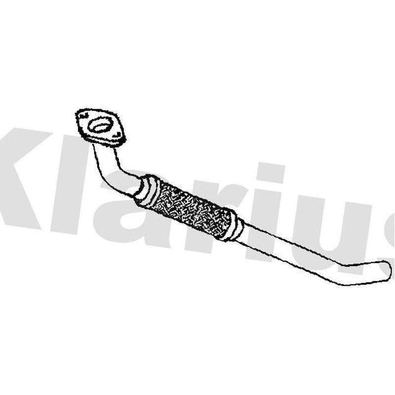 Klarius Exhaust Pipe OD fits Iveco Daily III 1999-2007