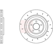 Apec 2 x / Brake Discs fits Jaguar Xk II 2006-2014 4.2 5.0