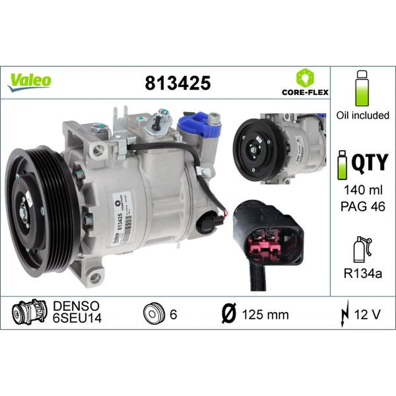 Valeo Air Conditioning Compressor 813425